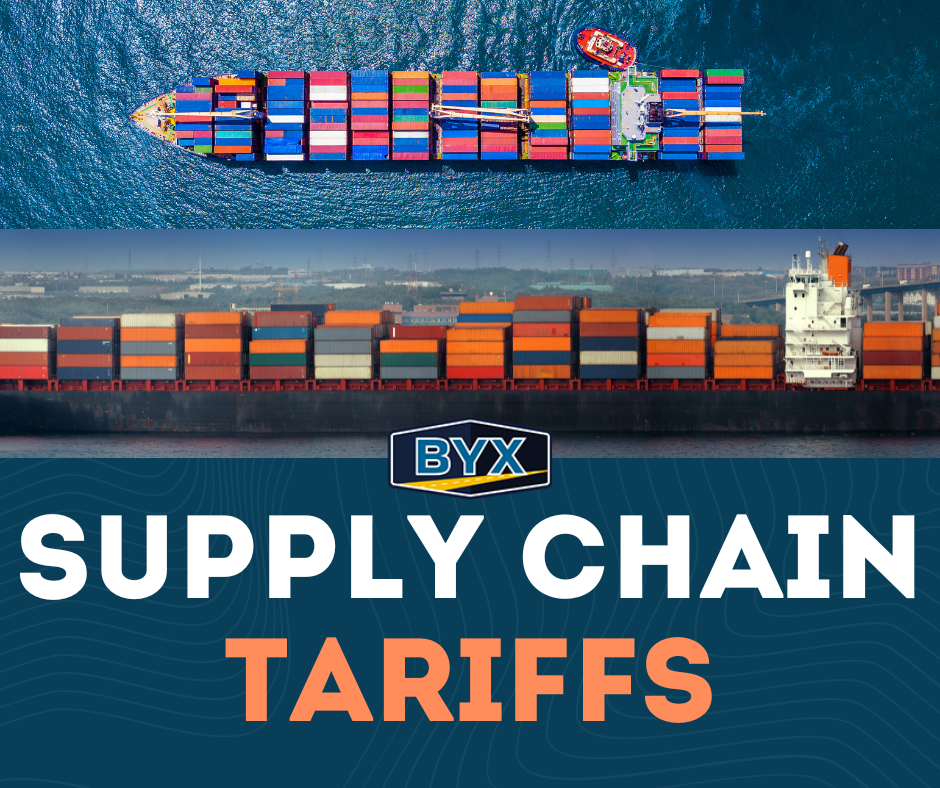 supply chain tariffs affecting U.S. shipping